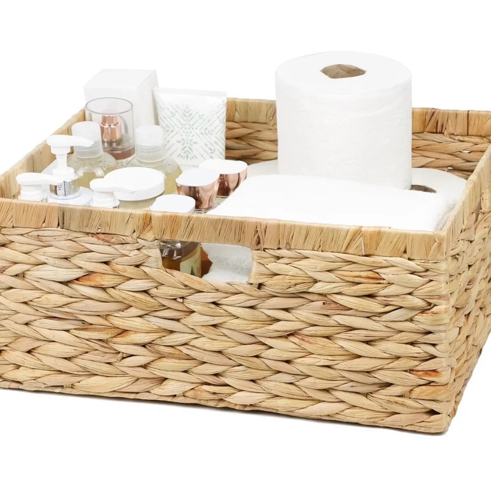 Jumbo Wicker Storage Basket - Natural Seagrass